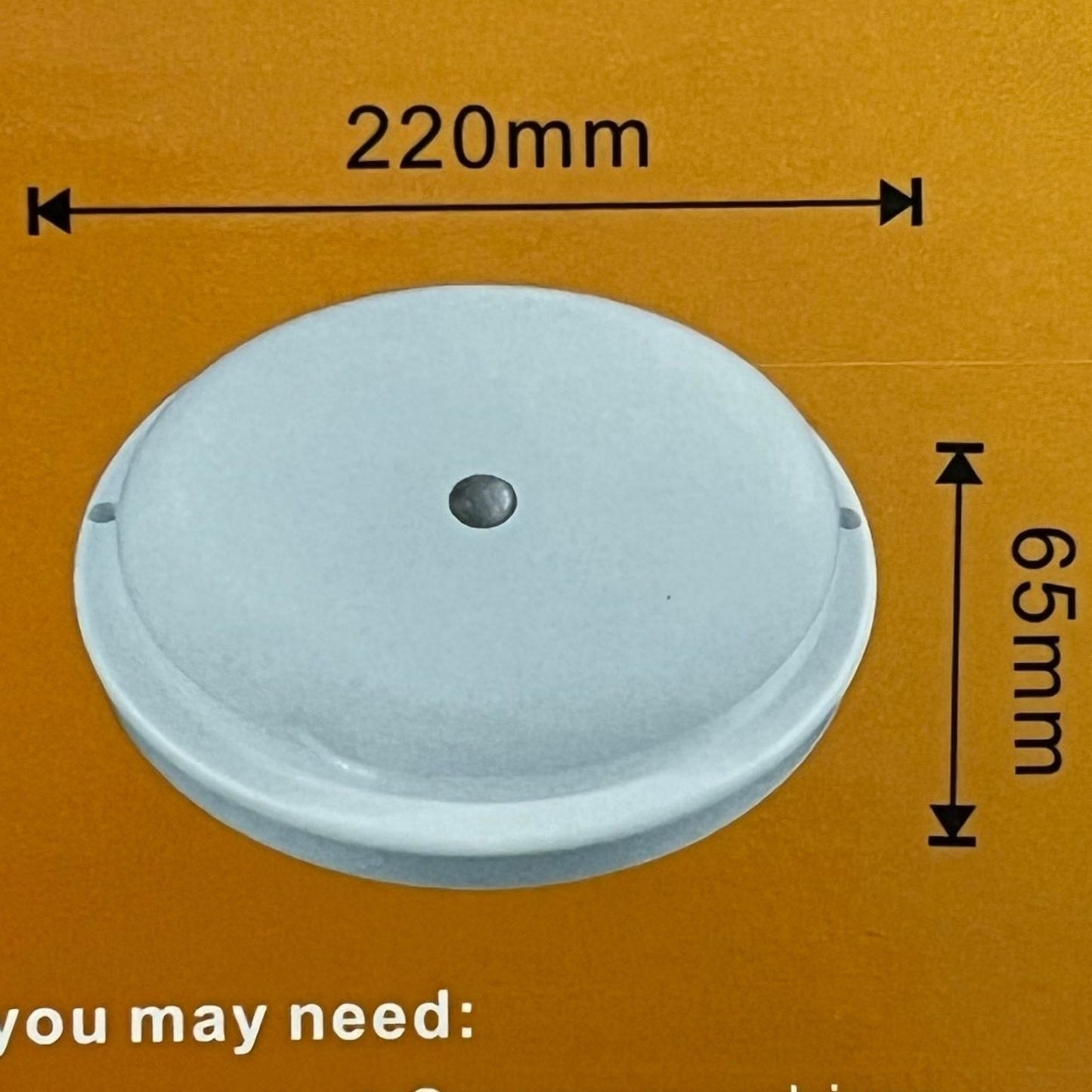 Shuta 30W Motion Sensor LED Lamp Round 220V Daylight 6500K STLB-6517A 30W Electx Electrical Supply
