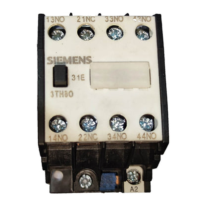 Siemens Magnetic Contactor 10A 3NO 1NC 220V Coil 3TH80 31-AMO Contactor Relay 220V