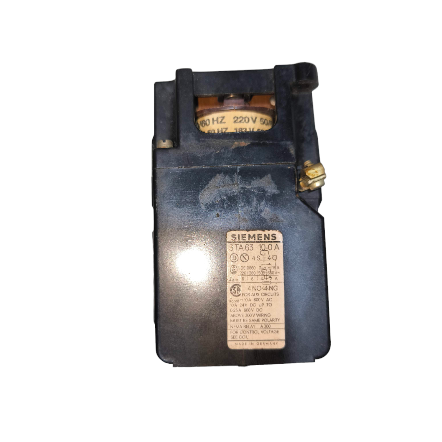 Siemens Magnetic Contactor 4NO 4NC 10A 220V 3TA63 10-0A Electx Electrical Supply 1