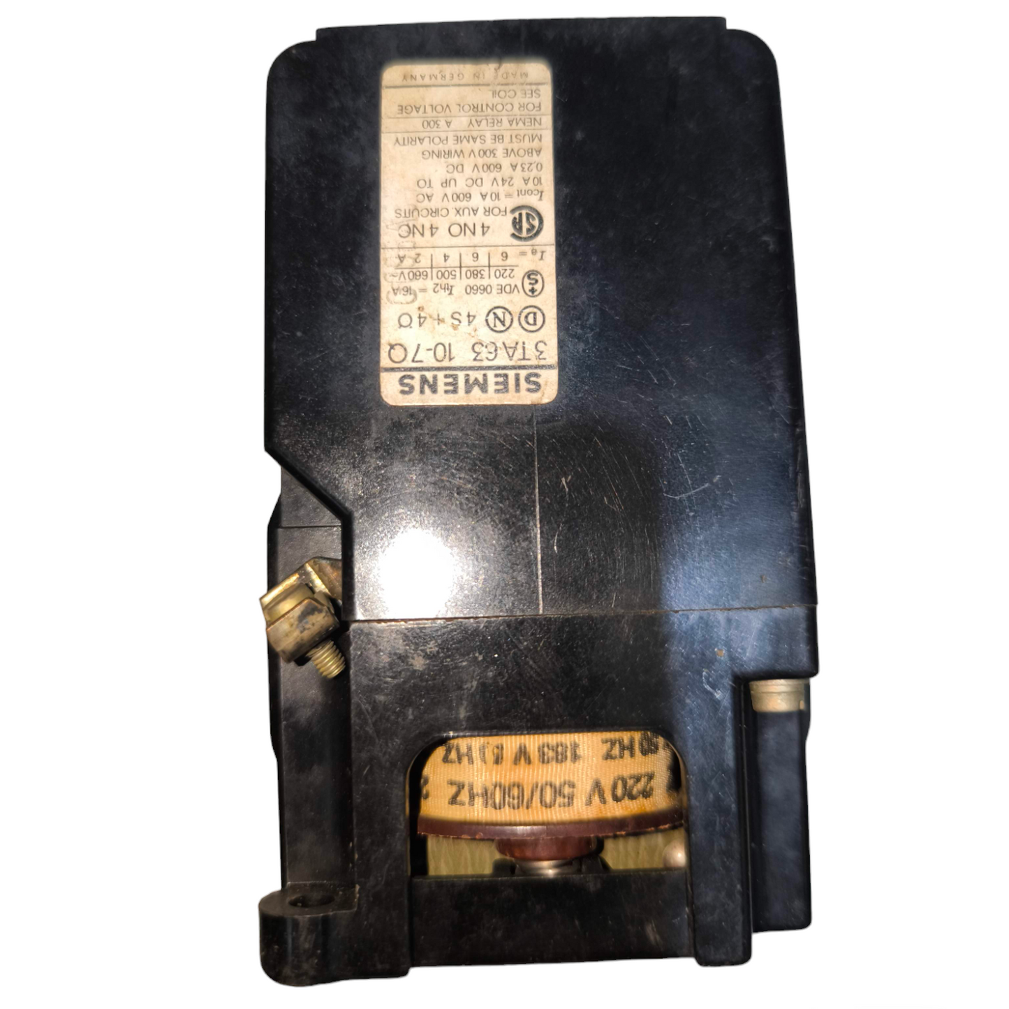 Siemens Magnetic Contactor 4NO 4NC 10A 220V Coil 3TA63 10-7Q Electx Electrical Supply 1