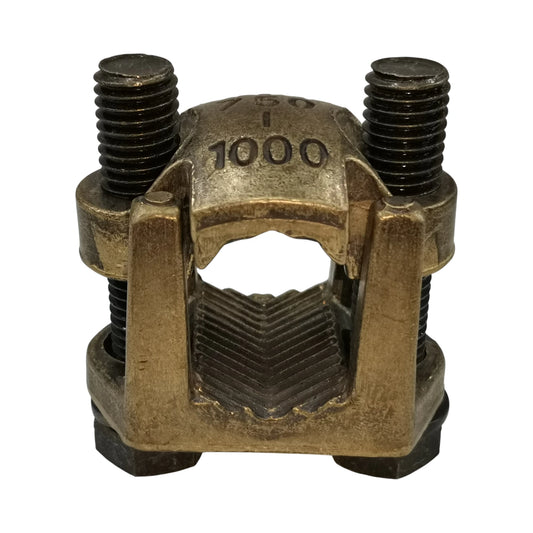 Solderless Connector Double Bolt 380-500mm 750-1000MCM Copper