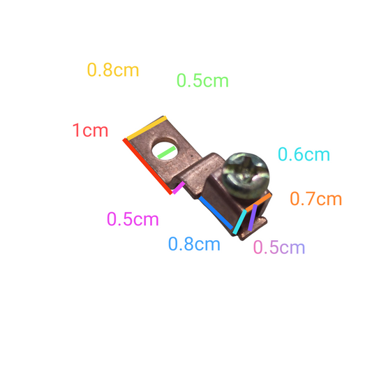 Solderless Terminal Lugs 3.5mm - 5.5mm, SA-25
