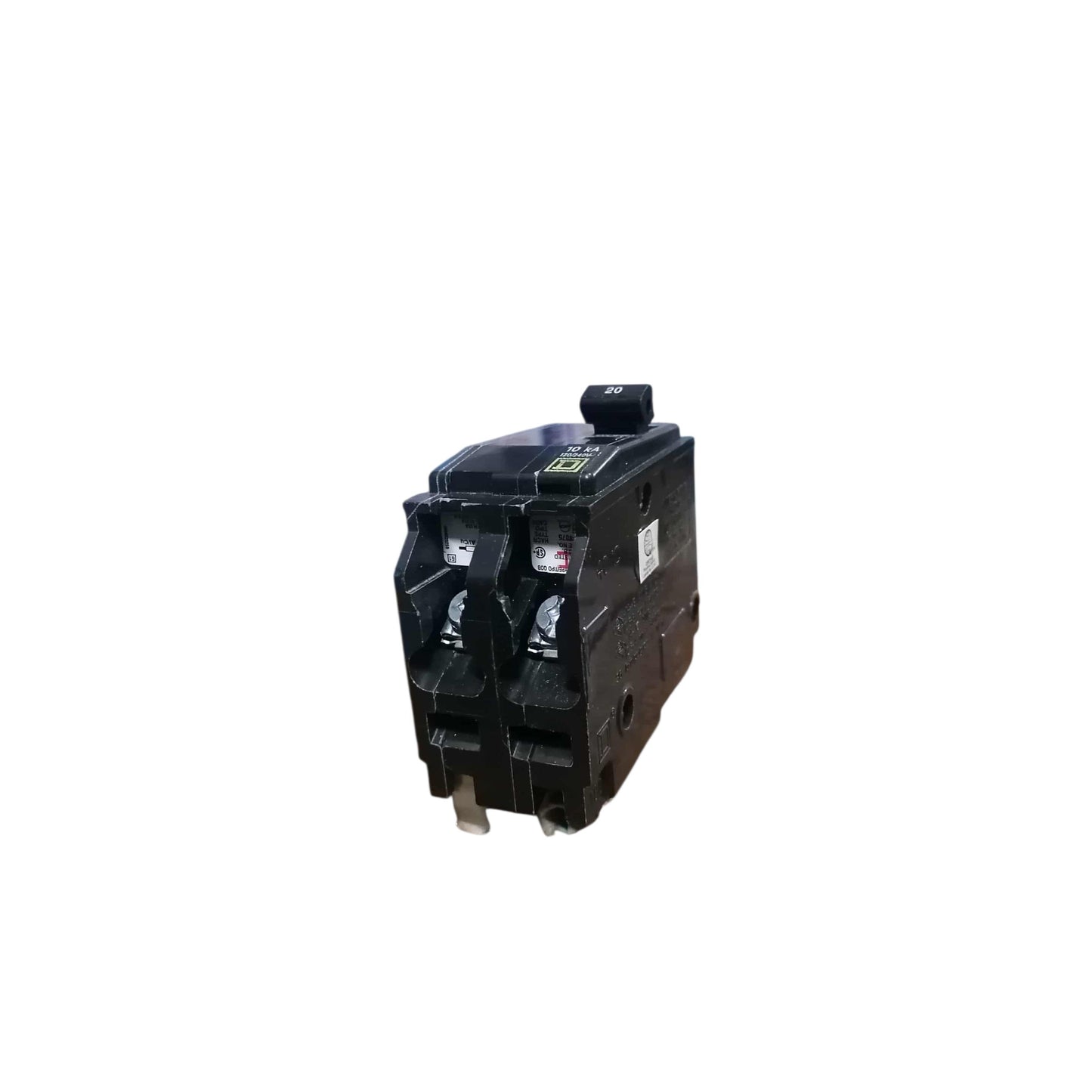 Square D 50A 2Pole 10 KAIC 220V Bolt On Circuit Breaker SE-QOB250