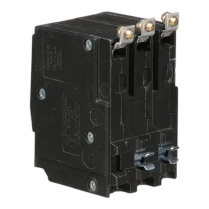 A black electrical contactor or relay component with metal terminal posts and screws, shown on a plain white background.