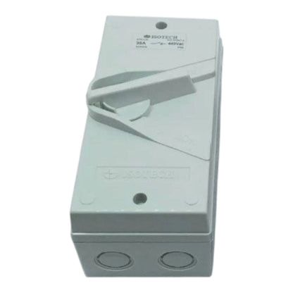 Surer 20A 3Pole Weatherproof Isolator Switch 440V IP65 No.2983 Electx Electrical Supply
