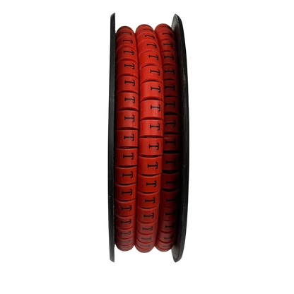 Grippes (T) Cable Marker Red 5.0mm to 7.2mm 350pcs