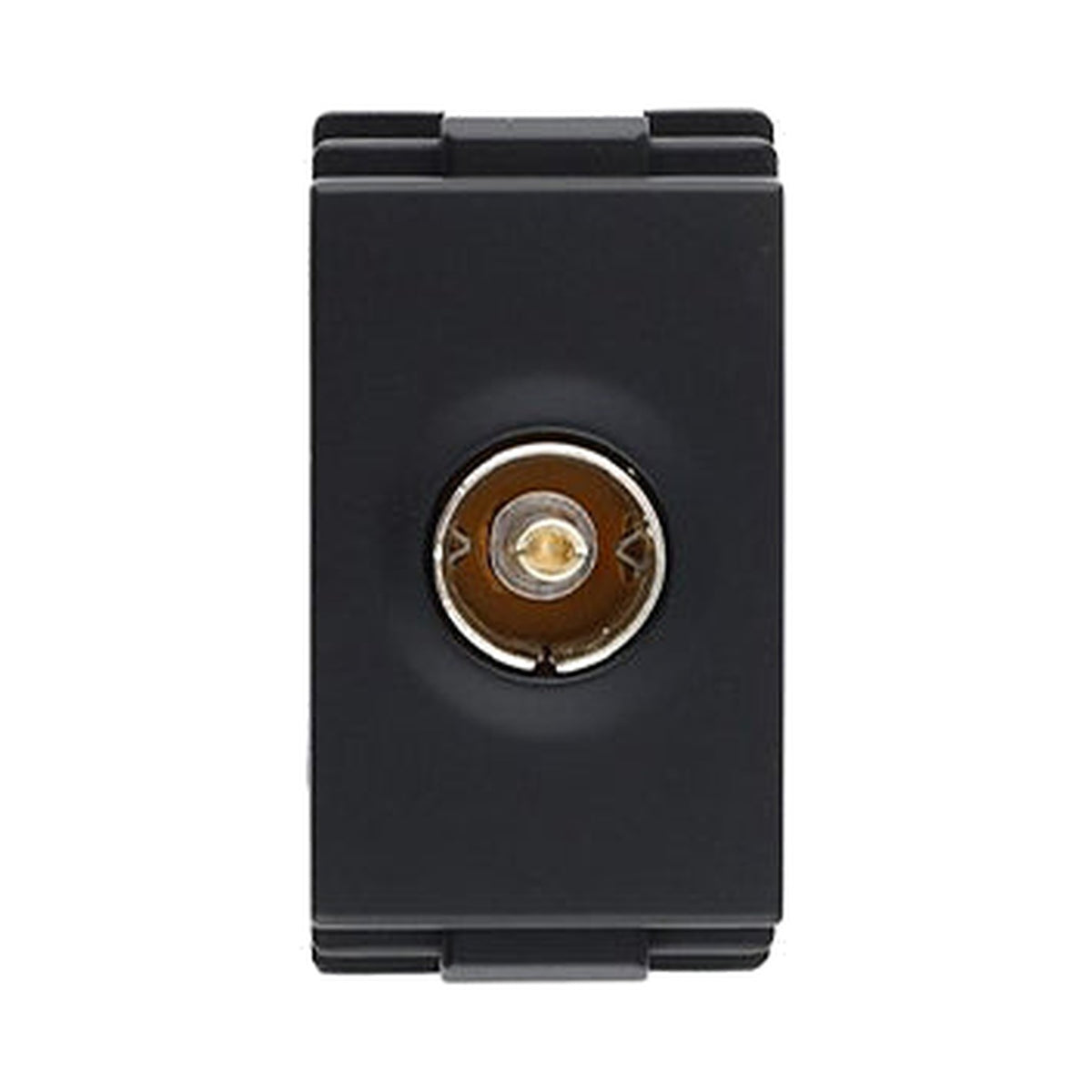 T&J F Connector TV Module Matt Black W8201TV SBL