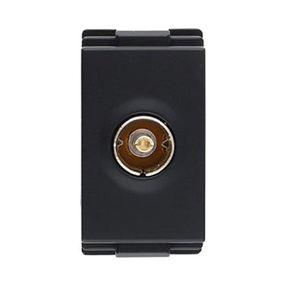 T&J F Connector TV Module Matt Black W8201TV SBL
