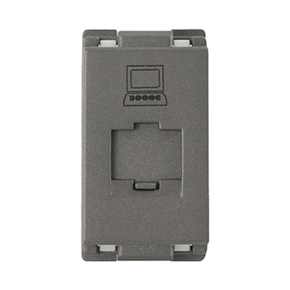 T&J RJ45 CAT6 Computer Module W8211PC Matt Gray