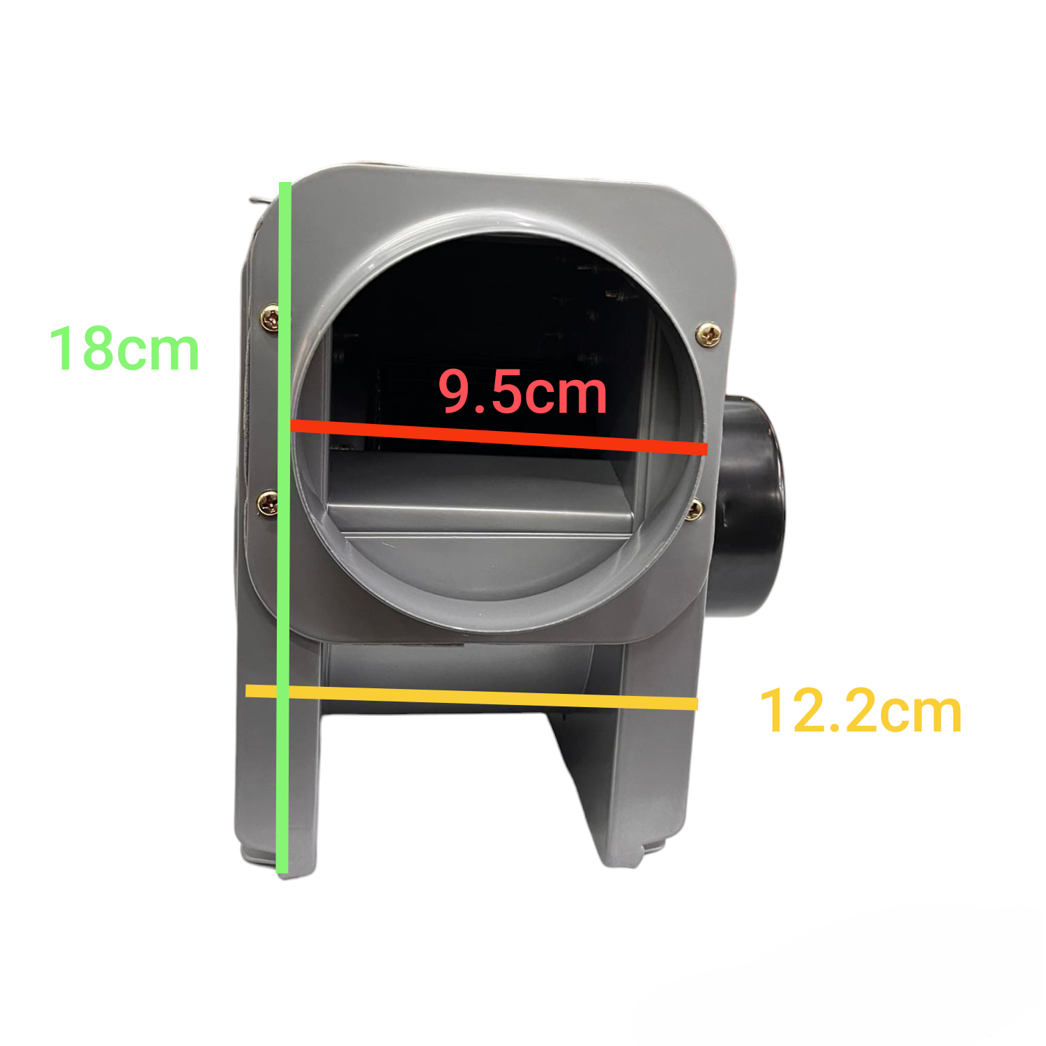 Tailee Sirocco Fan Available in 4 inches and 6 Inches, Suction Fan or Blower Fan, Smoke Suction FF-1015 FF-1545