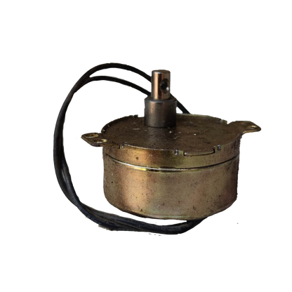 Taiwan made Synchronous Motor 220V with metal casing and wired connectors for electrical circuitry