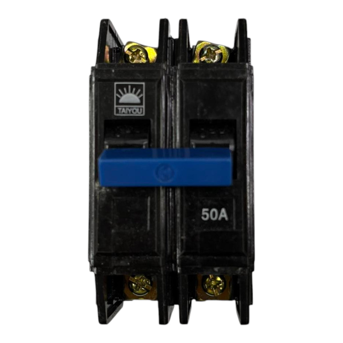 Taiyou 50A 2 Pole Circuit Breaker Bolt on 10 KAIC 220V