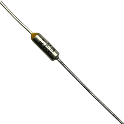 Metallic fuse on a white background