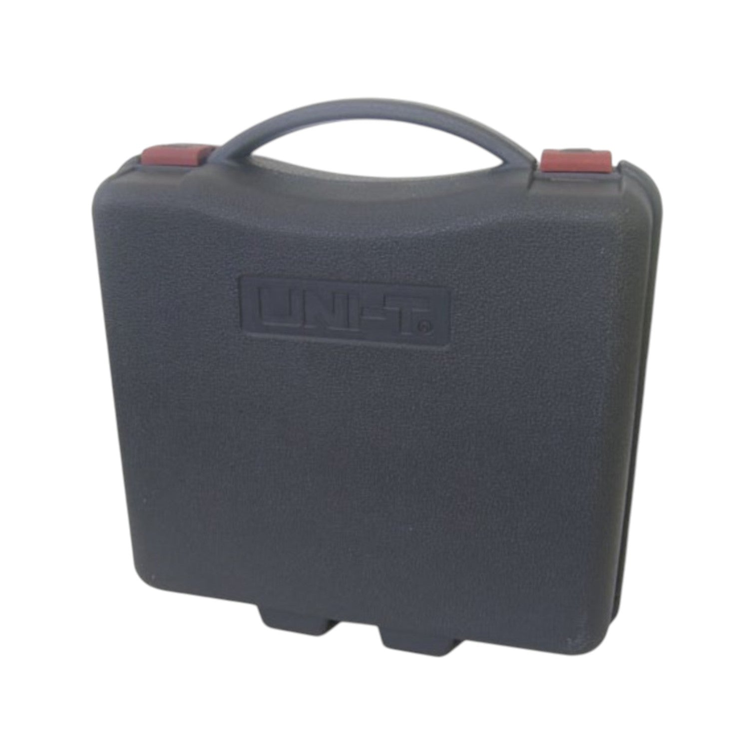 Black carrying case with a handle and visible brand logo on a white  UNI-T Digital Insulation Tester UT-512 Resistance Tester 500V to 2500V AC 600V DC Electx Electrical SUpplybackground
