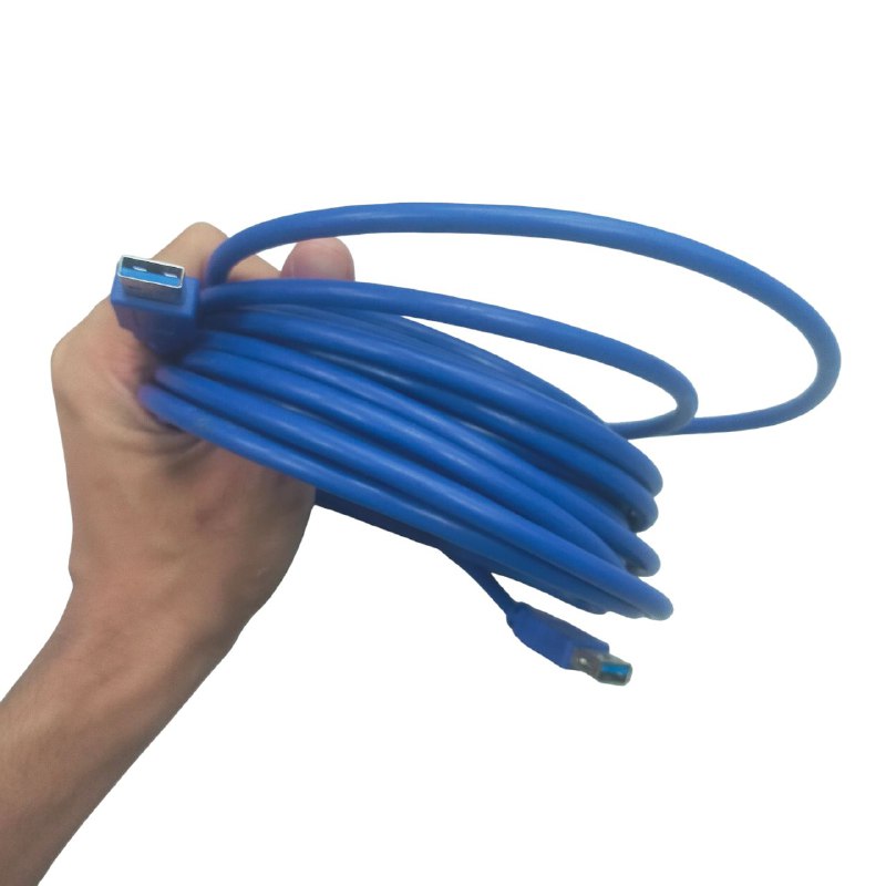 USB 3.0 Male to Female Extension Cable High Speed Blue 9 Meters
