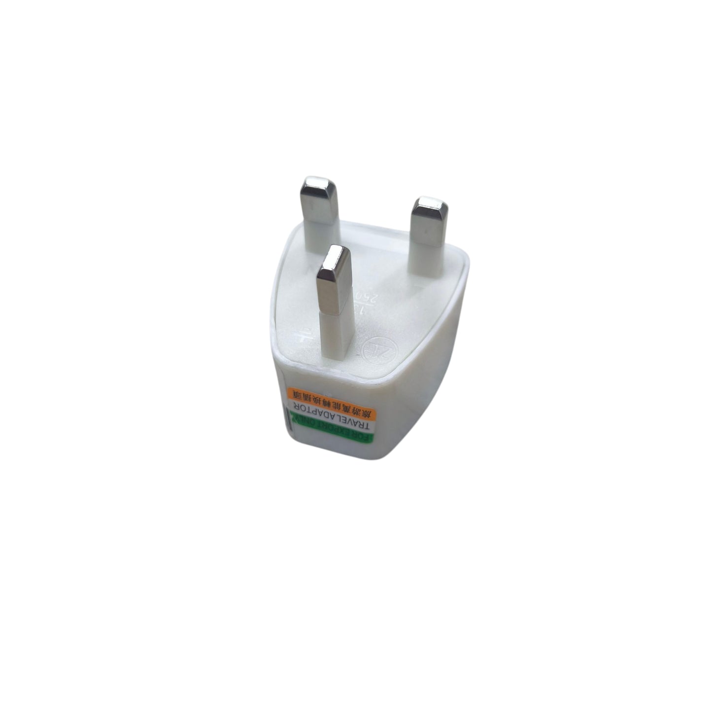 Universal Travel Adaptor to Type G Plug, Adaptor for  United Kingdom, Ireland, Malta, Malaysia, Hong Kong and Singapore