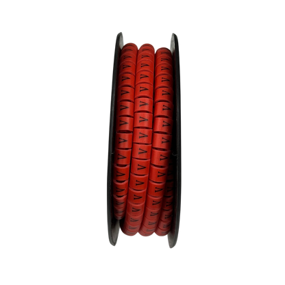 Grippes (V) Cable Marker Red 5.0mm to 7.2mm 350pcs
