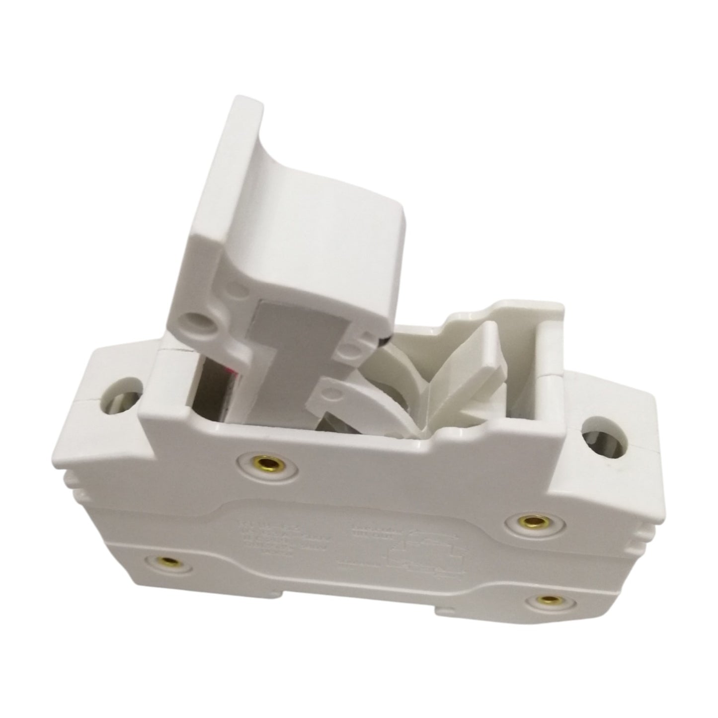 Wixim DIN Rail Fuse Holder for 14X51mm Ceramic Fuse 1 Pole 