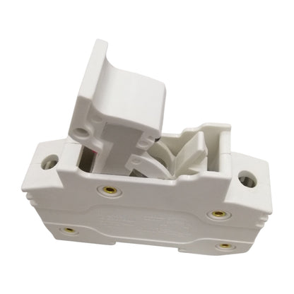 Wixim DIN Rail Fuse Holder for 14X51mm Ceramic Fuse 1 Pole 