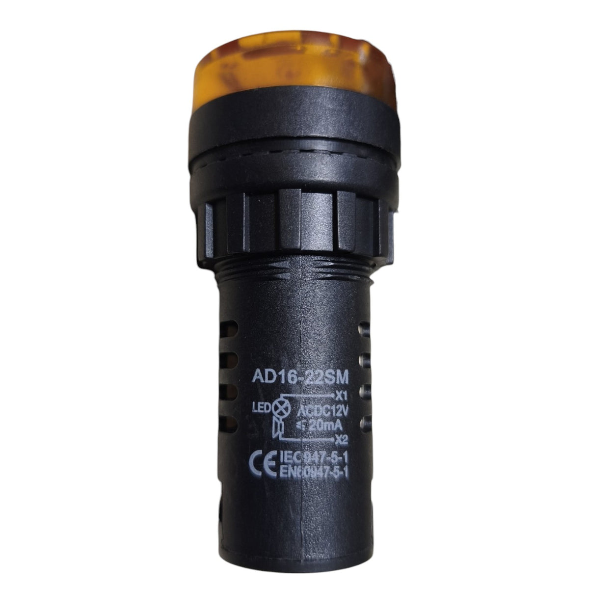 Yellow Panel Buzzer with LED Lamp Indicator Available in 12V 24V or 220V Electx Electrical Supply