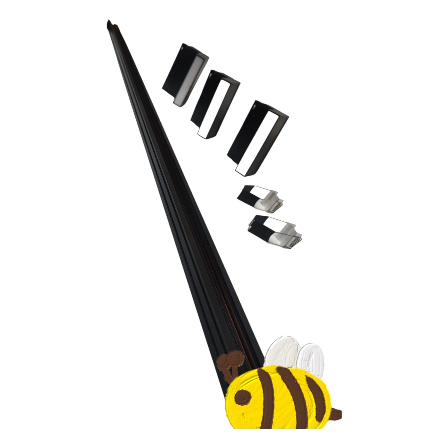 ILLUMIQ TERRA Magnetic Track Light 1 Meter 26mm with 3pcs 6W LED Foldable Flood Daylight 6500K 220V