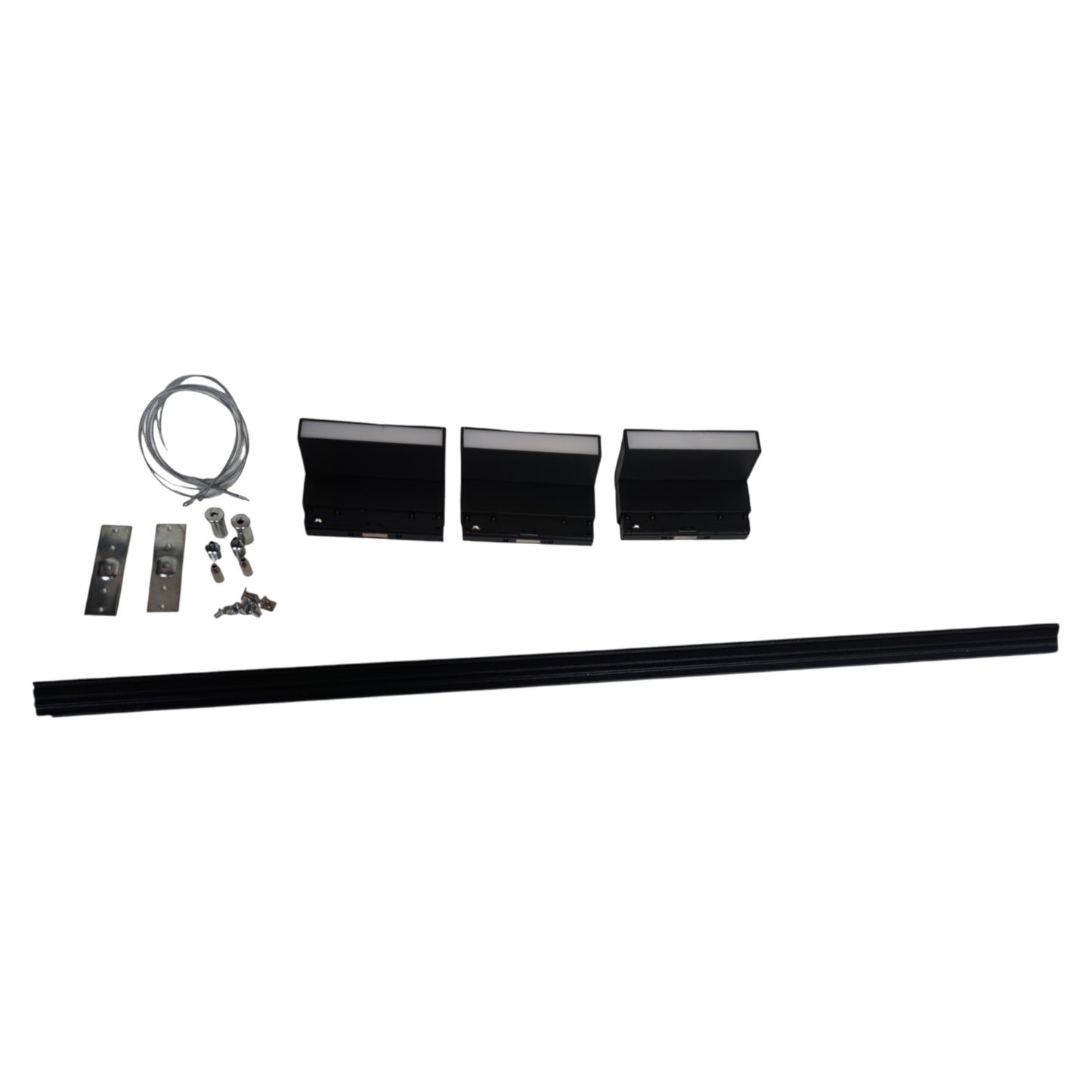 ILLUMIQ TERRA Magnetic Track Light 1 Meter 26mm with 3pcs 6W LED Foldable Flood Daylight 6500K 220V