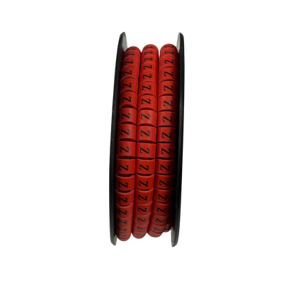 Grippes (Z) Cable Marker Red 5.0mm to 7.2mm 350pcs