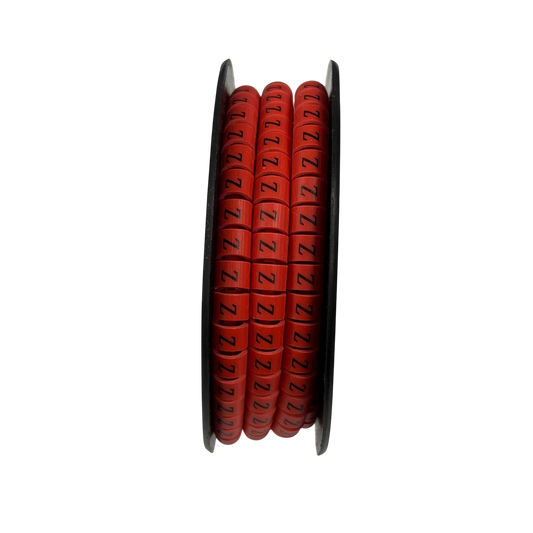 Grippes (Z) Cable Marker Red 5.0mm to 7.2mm 350pcs