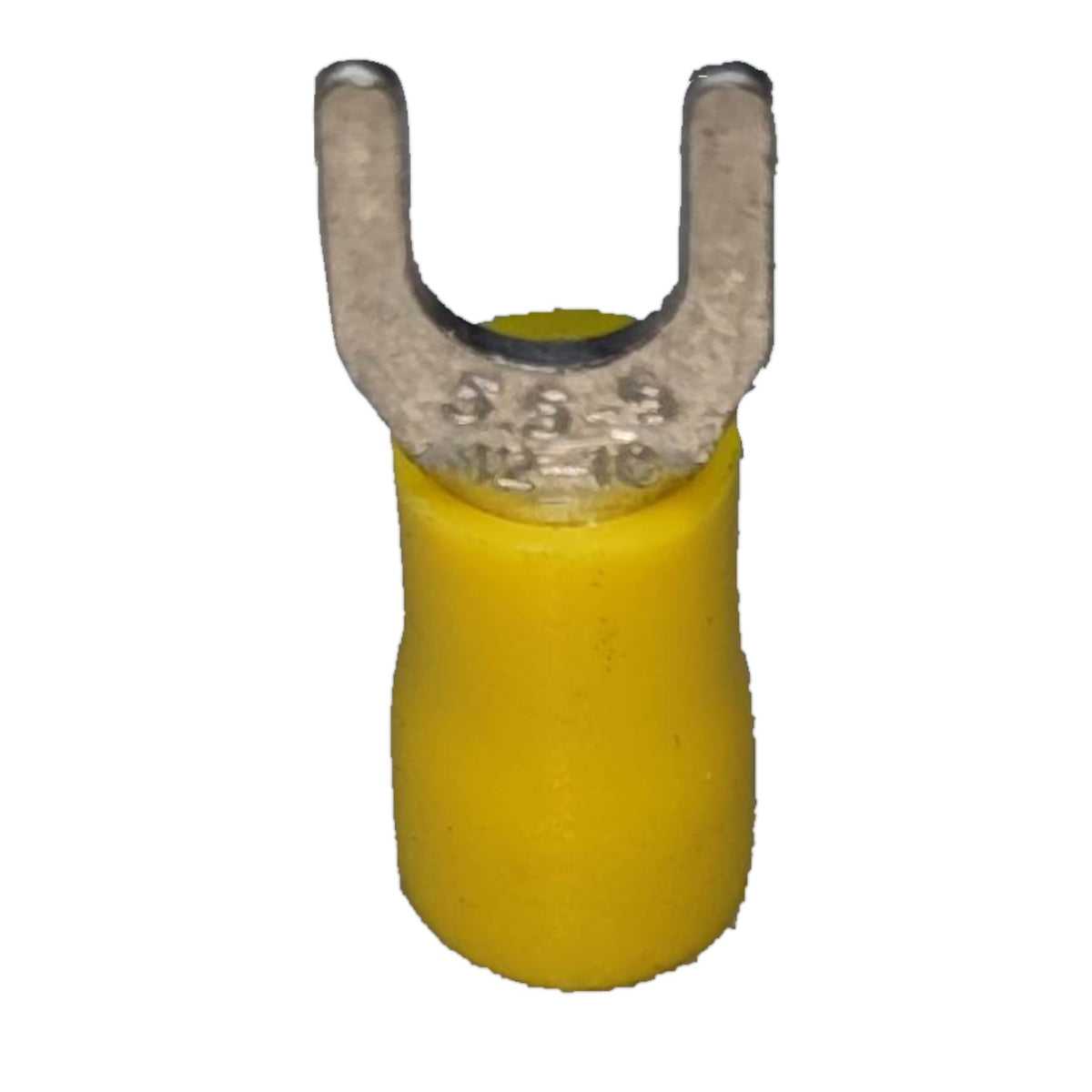 Local Terminal Lugs Y Type Yellow Insulation 5.5mm (5PCS + 5Pcs Free), Y Terminal Lugs, Y Terminal Lugs