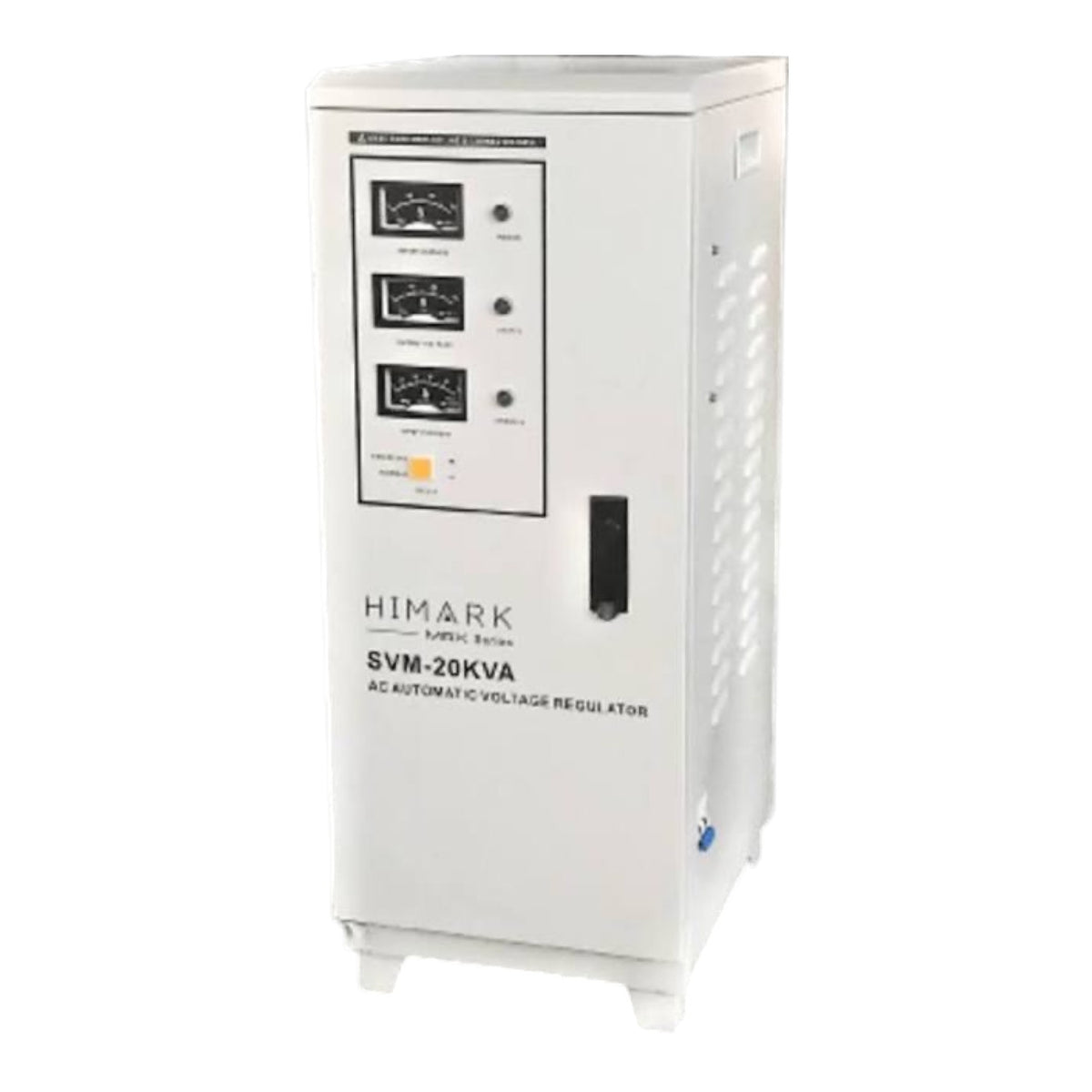 Himark 20000W Automatic Voltage Regulator 1 Input and 1 Output Terminal Binding MCB Protection SVM-20KVA