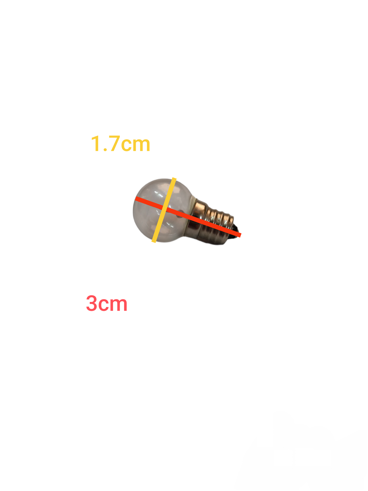 Flash light Bulb E10 6V Round