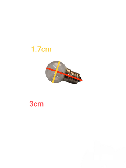 Flash light Bulb E10 6V Round