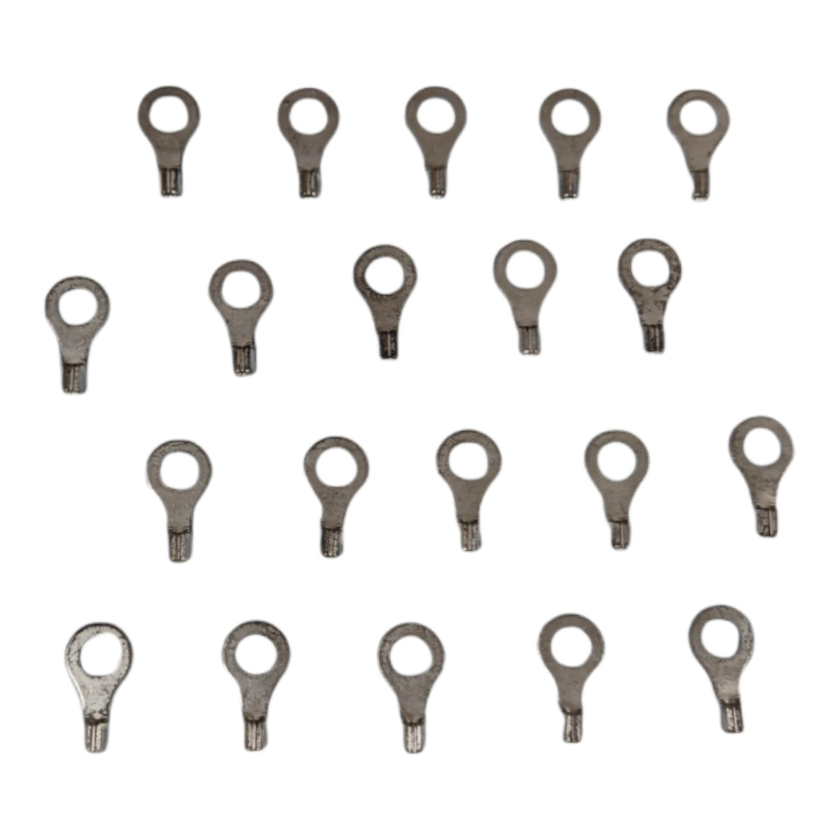 Local Terminal Lugs Ring Type Without Insulation 2.0mm (10Pcs + 10Pcs Free) , Ring Terminal Lugs,  Round Terminal Lugs