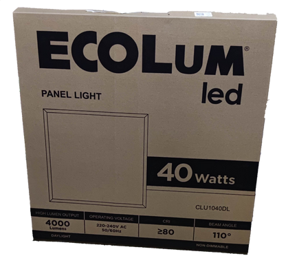 ECOLUM LED Panel Light 600 x 600 mm 40W 220V 6500K Daylight