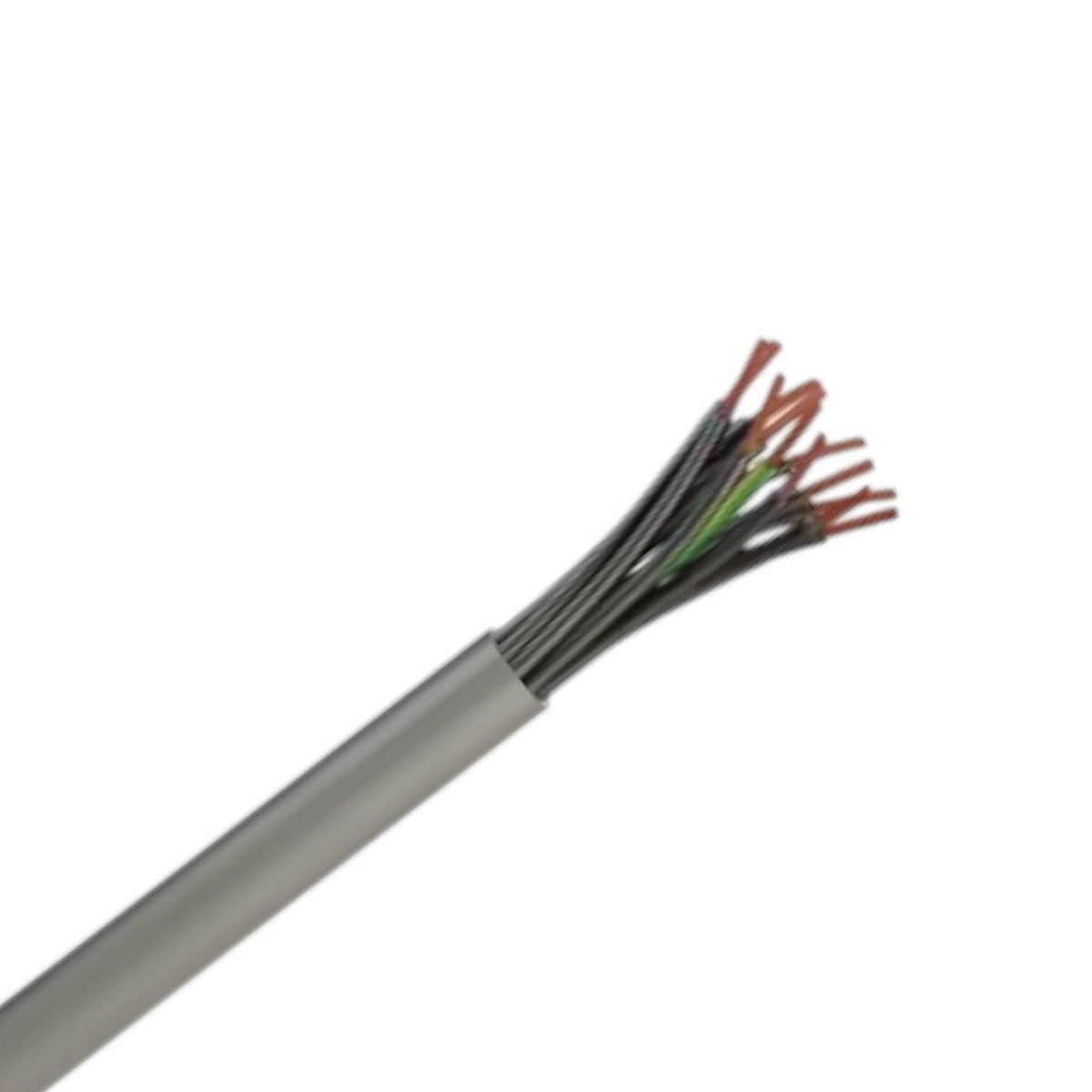 Helukabel Control Cable 1.0mm  AWG 18 Un-Shielded Available in  25, 18, 12, 7,  6,  5, 4, 3 and 2 Cores, in Different Lengths 300V AC / 500V AC Oil Resistant, Flame Retardant VDE 0482-332-1-2 IEC 60332-1-2, Class 5