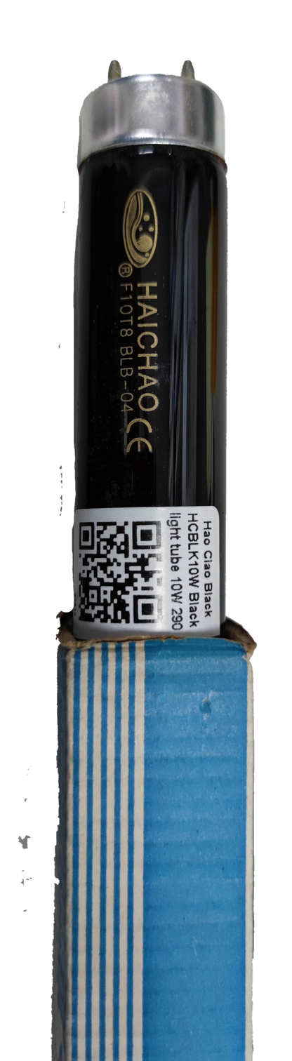 Haichao 10W Black Light T-8 Fluorescent Tube, 10W T8 Blacklight Black