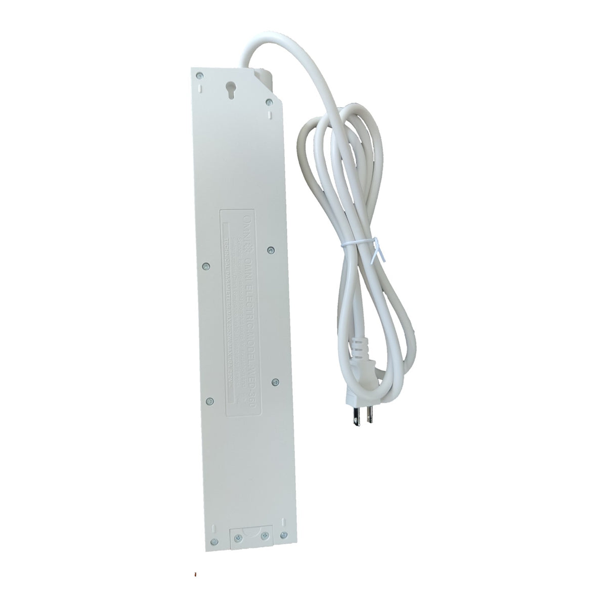 Omni  6 Gang Extension Cord Universal 6 Feet with Individual Switch Power Strip 6 Socket 10A 220V 1.83 Meters WED-360-PK