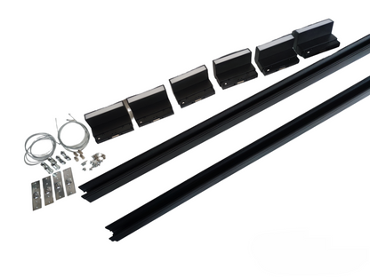 ILLUMIQ TERRA LED Magnetic Track Light 2 Meters 50mm with 6pcs 6W LED Foldable Flood Cool White 4000K 220V Series 20