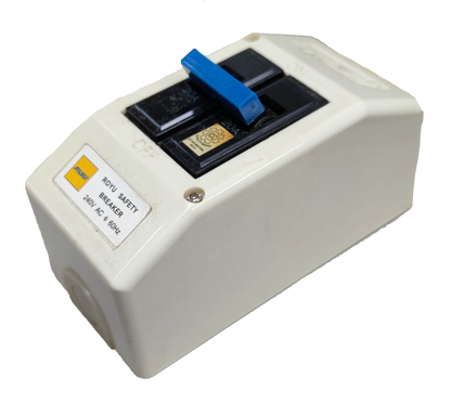 Royu 60A 2 Pole Circuit Breaker with PVC Enclosure RSB40A 60A Circuit Breaker with Housing