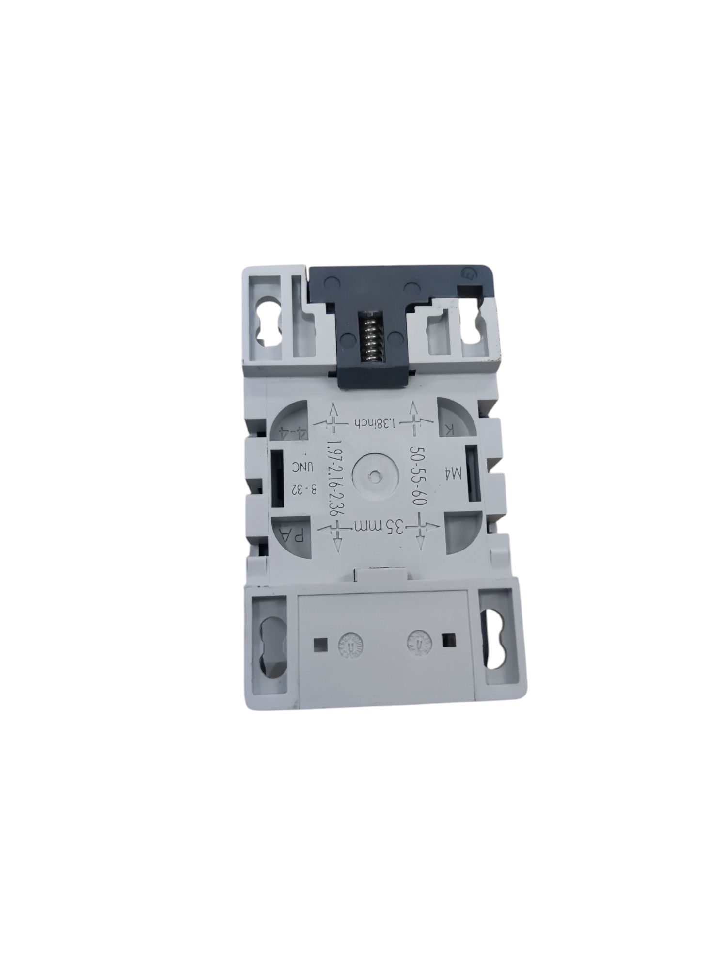 ABB Magnetic Contactor 25A 220V base mounting plate for power points switches and plugs