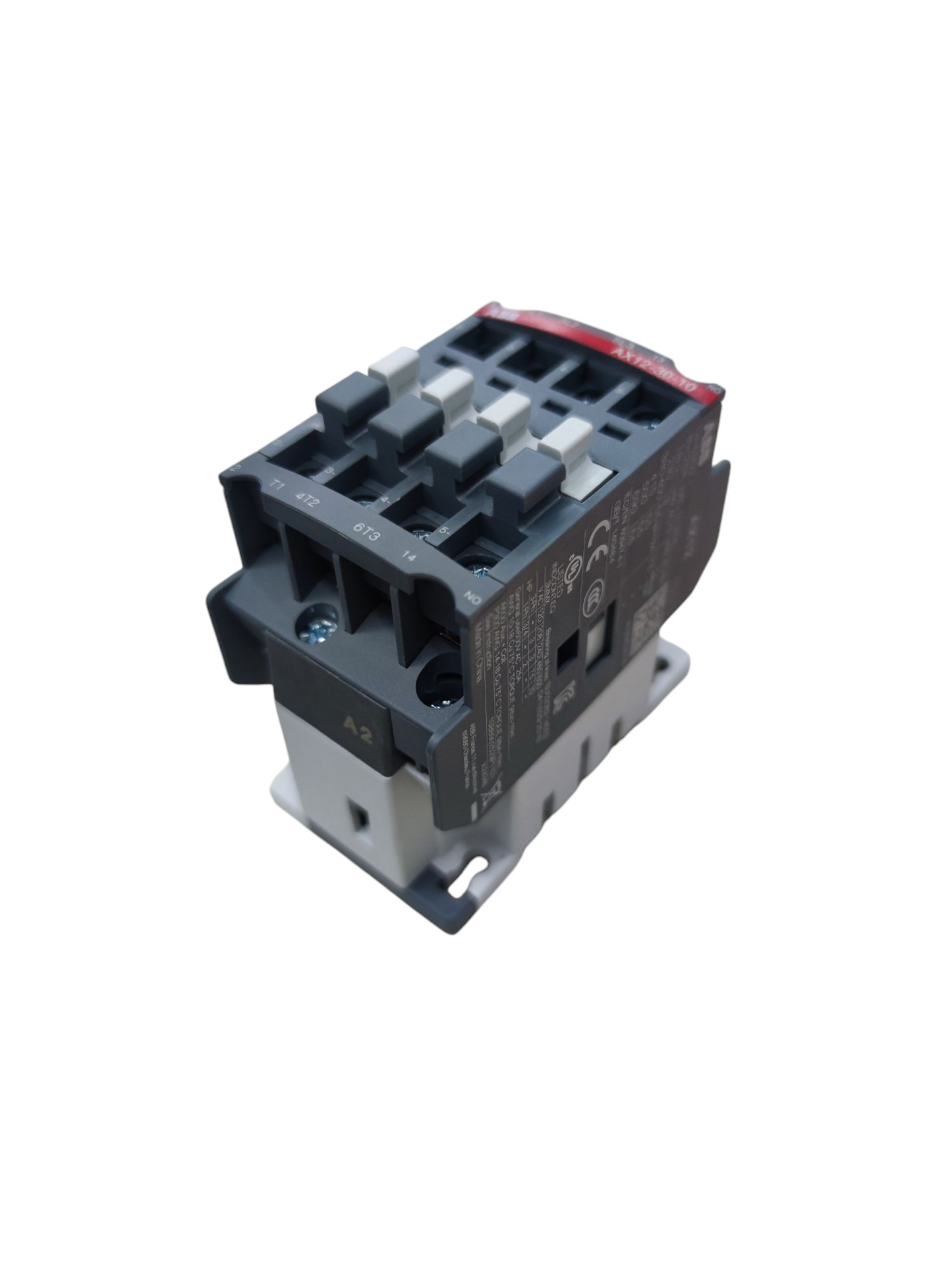 ABB Magnetic Contactor 25A 220V black and gray power switch component for electrical circuits