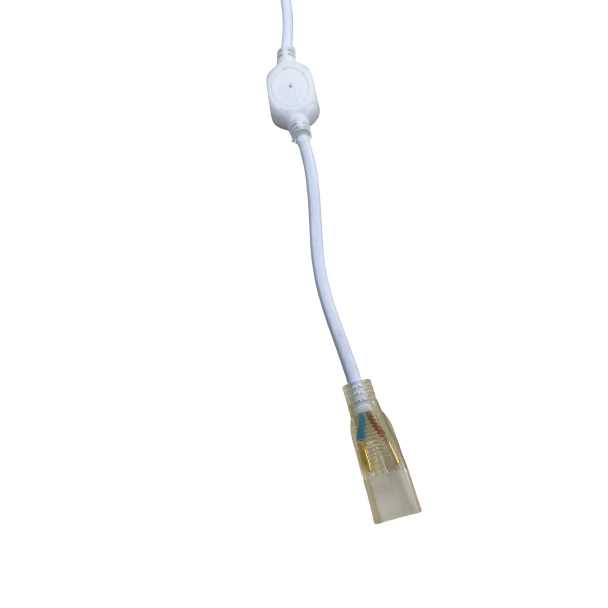 White power supply unit cable with AC Cord 50 Meters Capacity and transparent connector from China