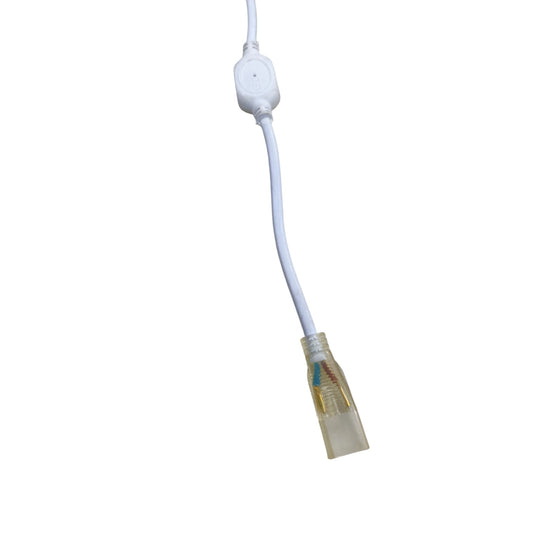 White power supply unit cable with AC Cord 50 Meters Capacity and transparent connector from China