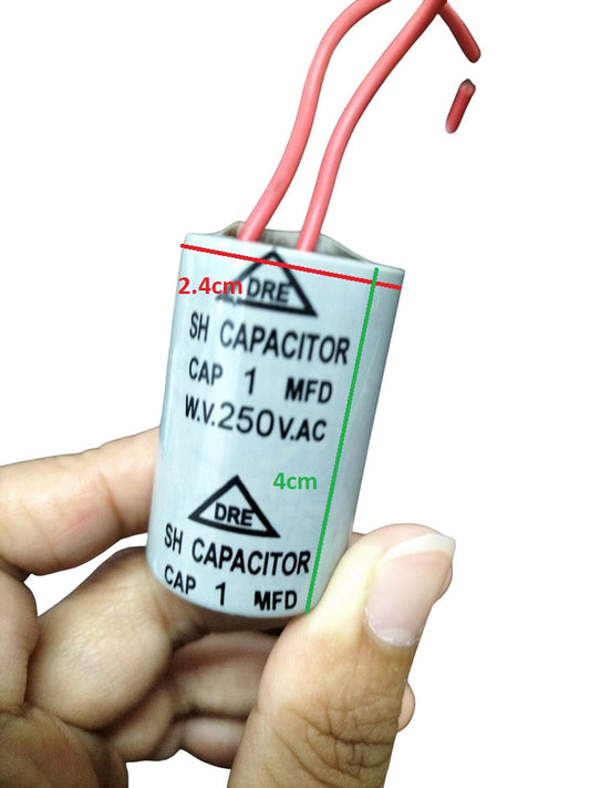 DRE 1MFD 250V AC Motor Running Capacitor