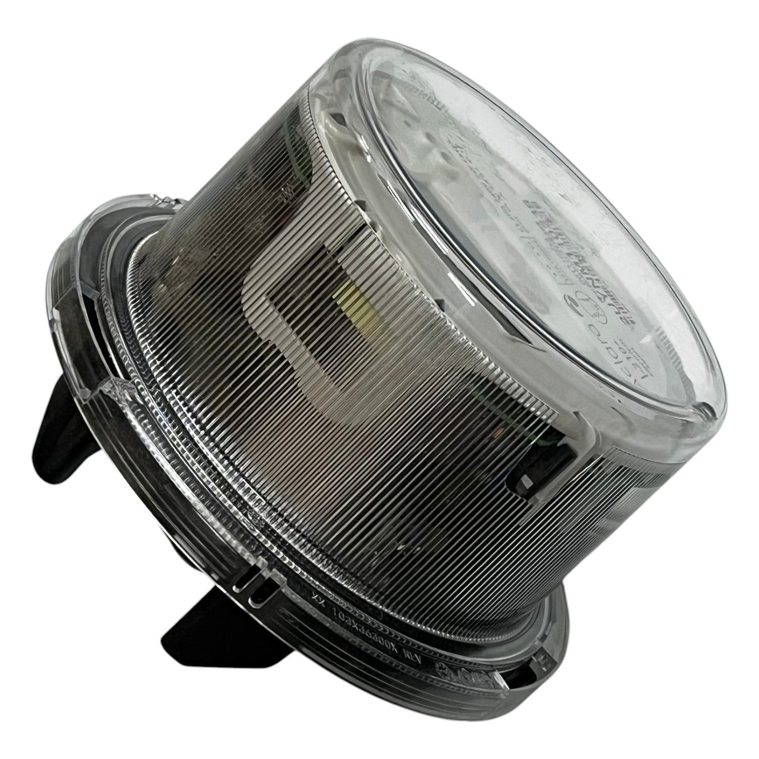 Clear cylindrical light fixture on a white background Aclara KV2C FM3S KWH Electric Meter CT Rated Single Phase 2 Wire 120V to 480VAC 5 Jaws Electx Electrical Supply