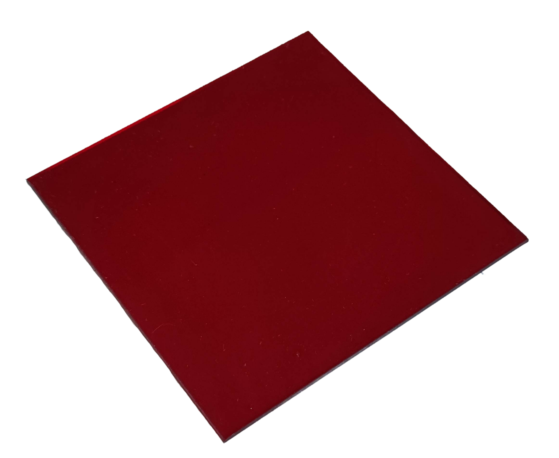 Acrylic red light filter sheet for creating vibrant lighting effects and seasonal decor
