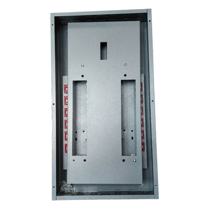 America 12 Branches Panel Board TQD Main 3 Pole for 2 Pole Bolt On Circuit Breaker, Distribution Panel Surface Type Metal Base