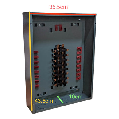 8 branches Panel Board Bolt on with multiple terminals for efficient electrical distribution