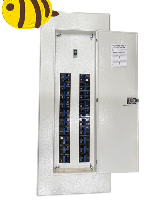Koten & Taiyou Panel Board 200A 2Pole 250SPS Main 20 Branches 2 Pole Bolt On