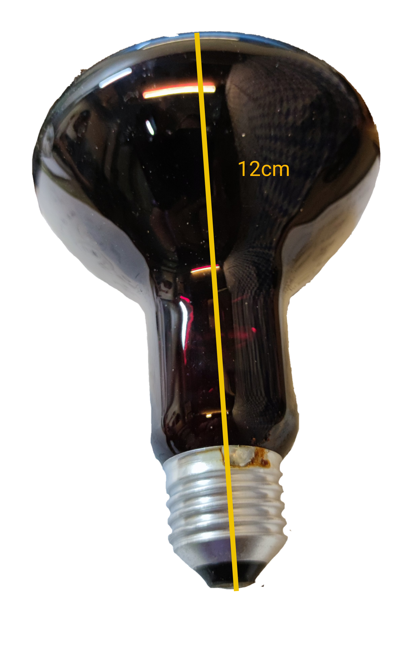 Philips 100W 240V E27 Infrared Lamp Red, Massage Lamp, Heat Lamp for Muscles